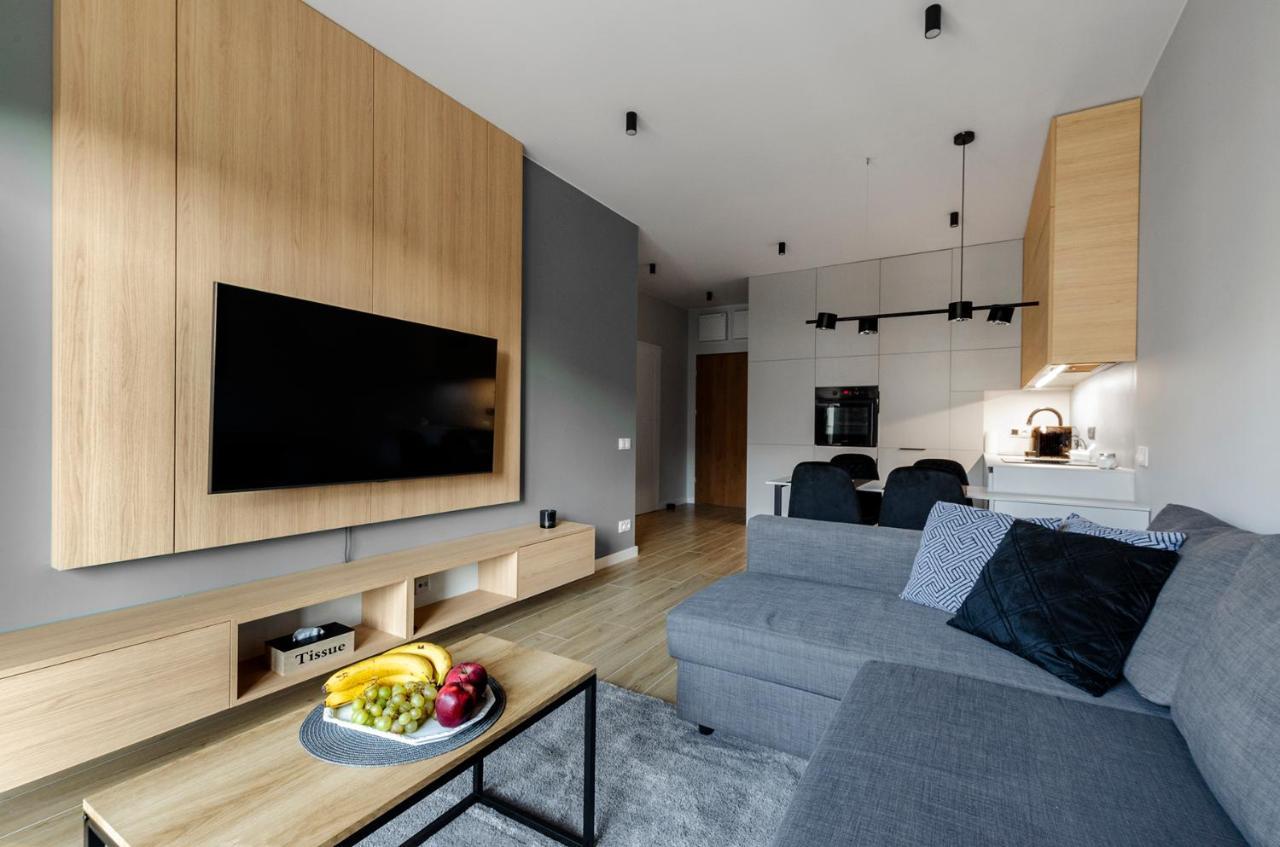 Apartament Manufaktura Centrum Z Klimatyzacja Łódź Exteriör bild