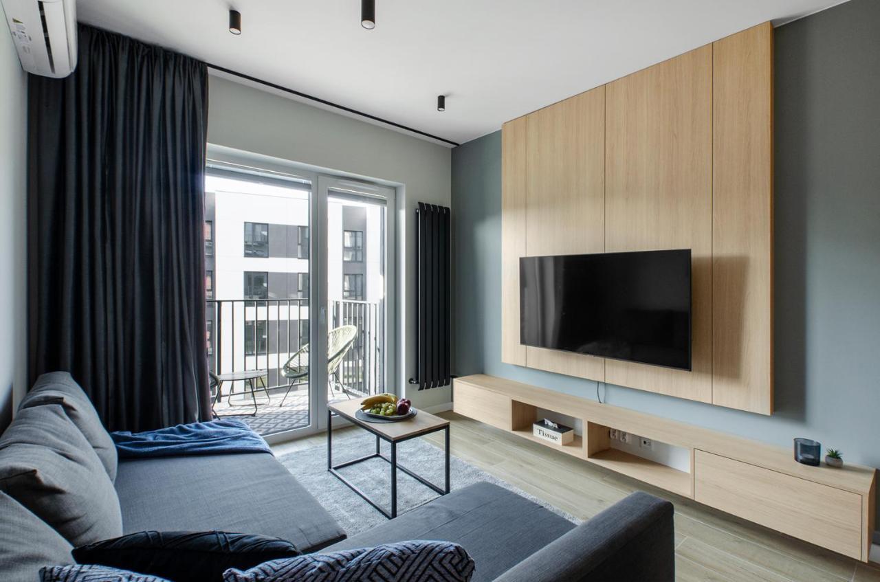 Apartament Manufaktura Centrum Z Klimatyzacja Łódź Exteriör bild