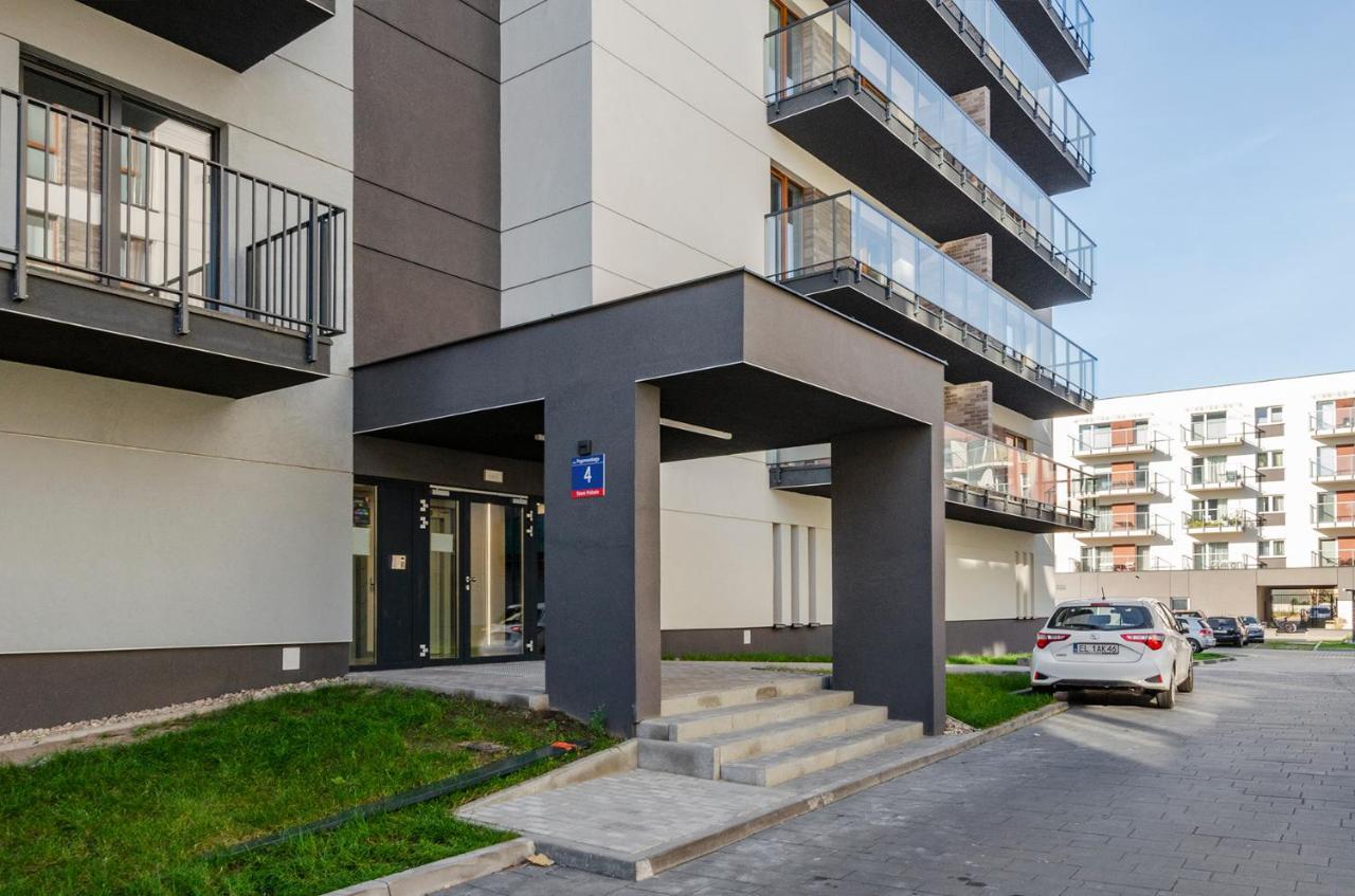 Apartament Manufaktura Centrum Z Klimatyzacja Łódź Exteriör bild