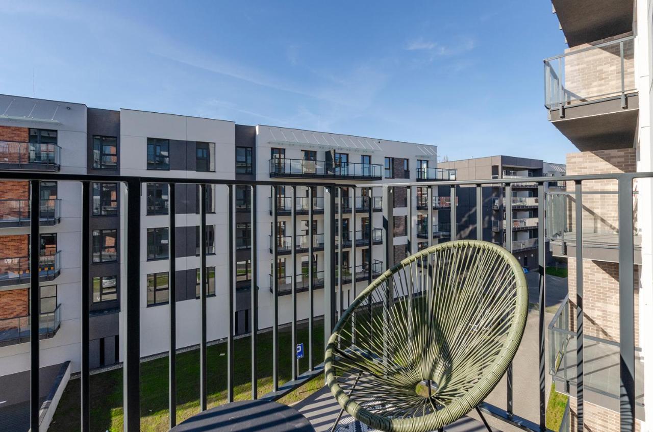 Apartament Manufaktura Centrum Z Klimatyzacja Łódź Exteriör bild
