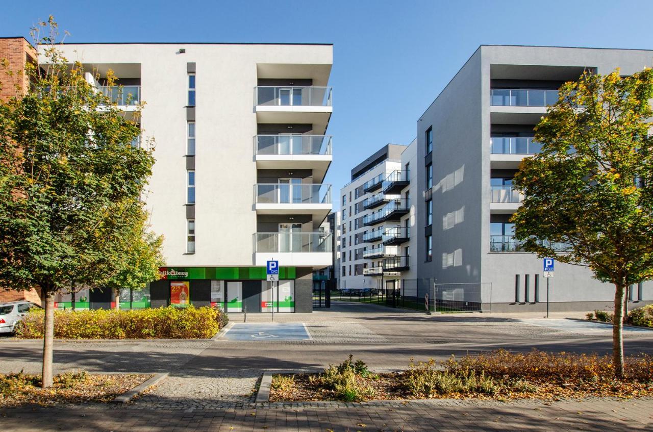 Apartament Manufaktura Centrum Z Klimatyzacja Łódź Exteriör bild